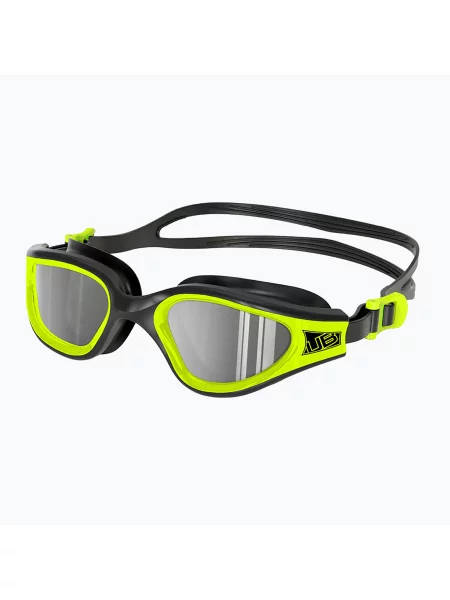 Okulary do pływania HUUB Aphotic II Fluo yellow / black / photochromatic czarne