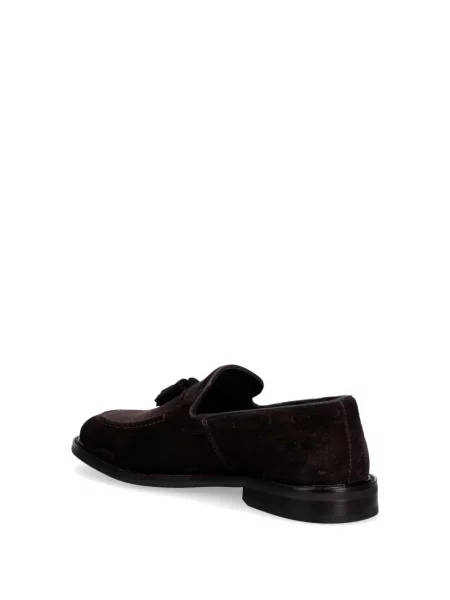 Pantofi loafer Gant din piele de căprioară maro