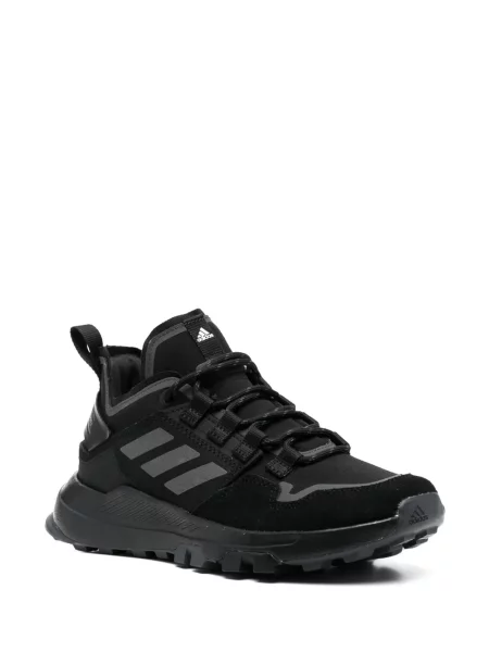Sneakersy Adidas Terrex sznurowane koronkowe chunky czarne