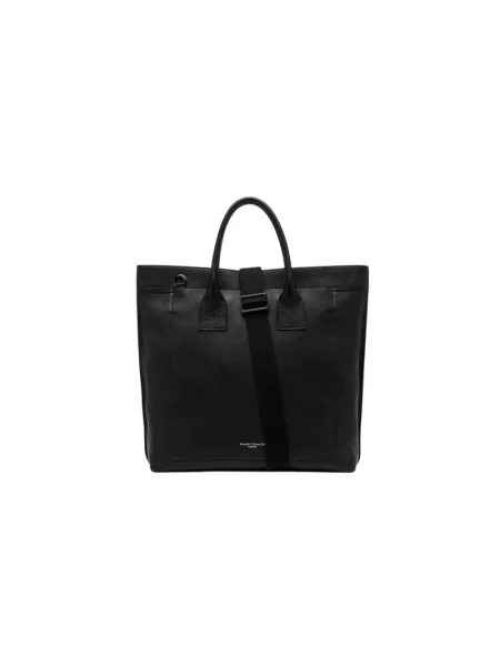 Shopperka Gianni Chiarini skórzana czarna