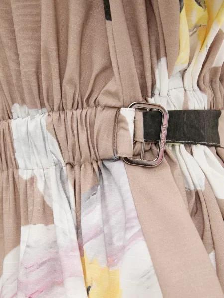 Блузка Stine Goya візерунок бежевий