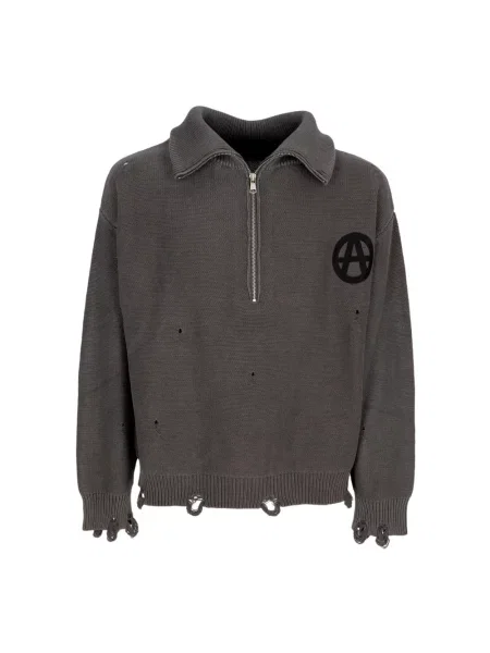 Sweter Acupuncture szary