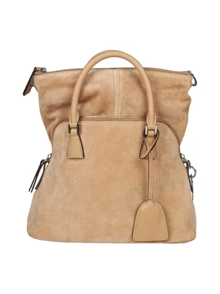 Torebka Maison Margiela skórzana brązowa