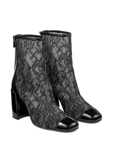 Členkové čižmy Jimmy Choo čierna