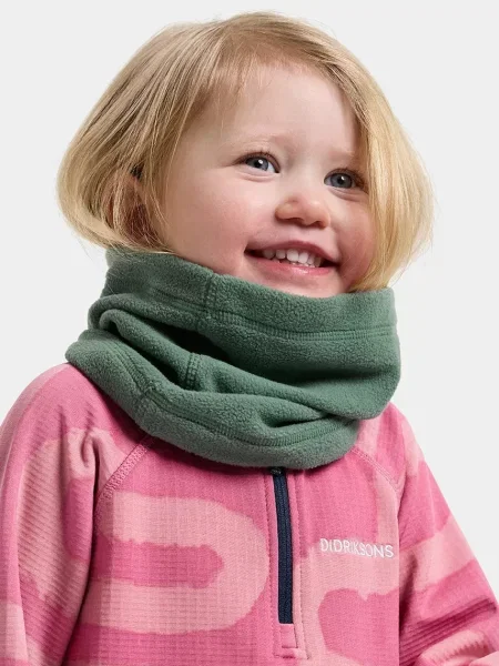 Didriksons komínový šál detský MONTE K NECKWARMER 2 zelená