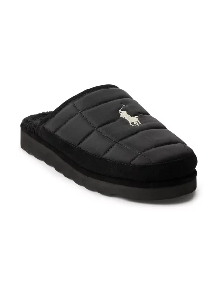 Polo Ralph Lauren Papuci de casă negru