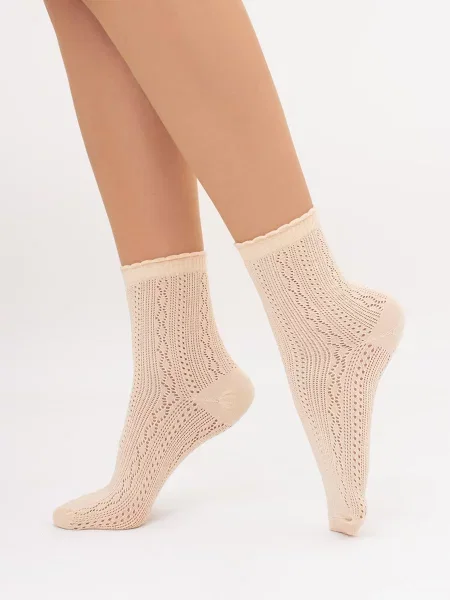 Giulia Шкарпетки бежевий