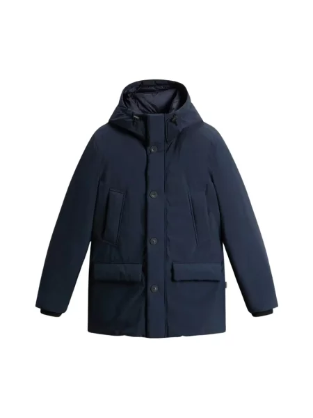 Parka Woolrich niebieska