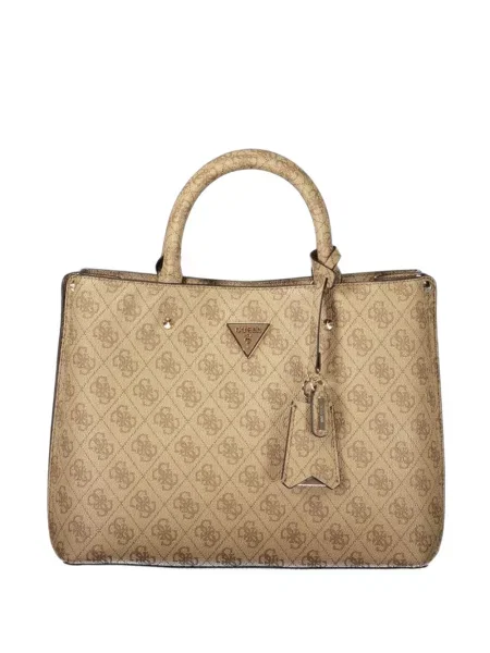 Geantă shopper Guess din piele cu imagine