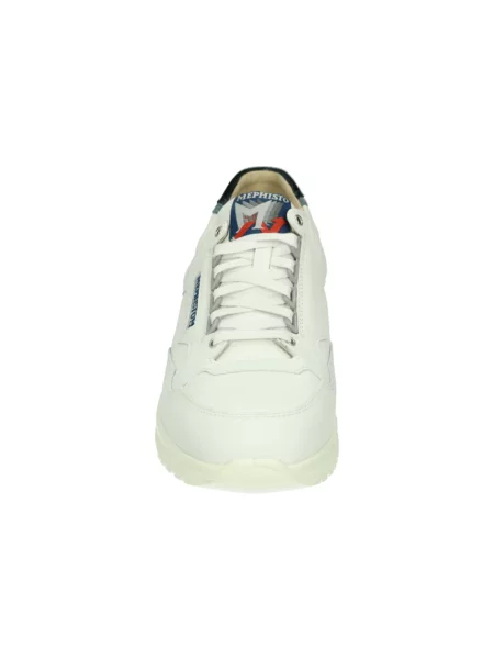 Sneakersy Mephisto zamszowe casual białe