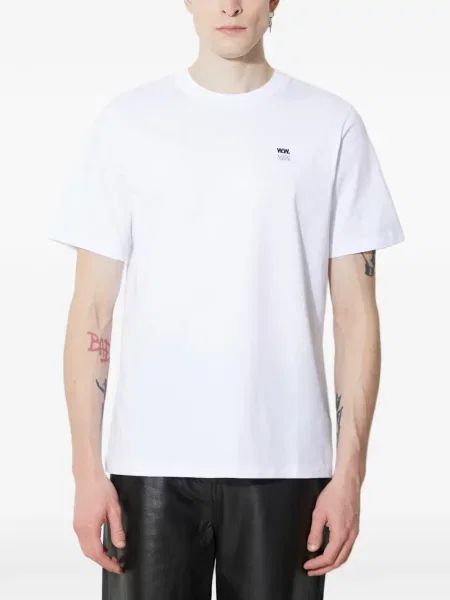 Tricou Wood Wood cu imagine alb