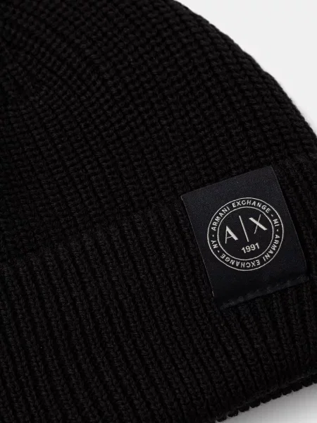 Шерстяная шапка Armani Exchange