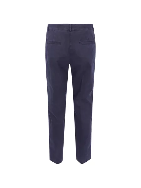 Pantaloni Peserico albastru