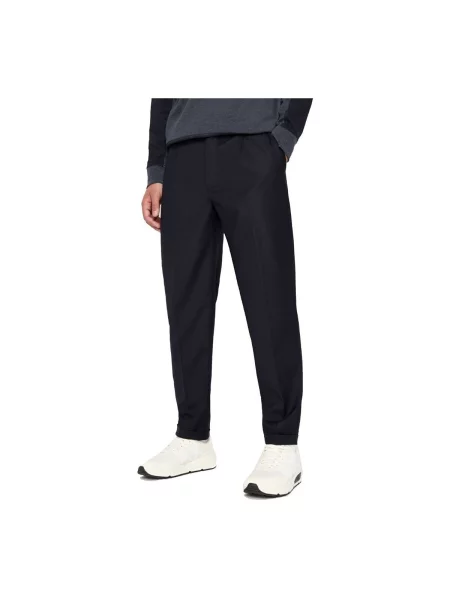 Pantaloni Eax albastru