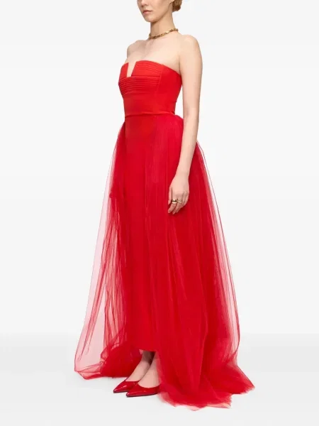 Rochie V:pm Atelier din tul de costum roșu