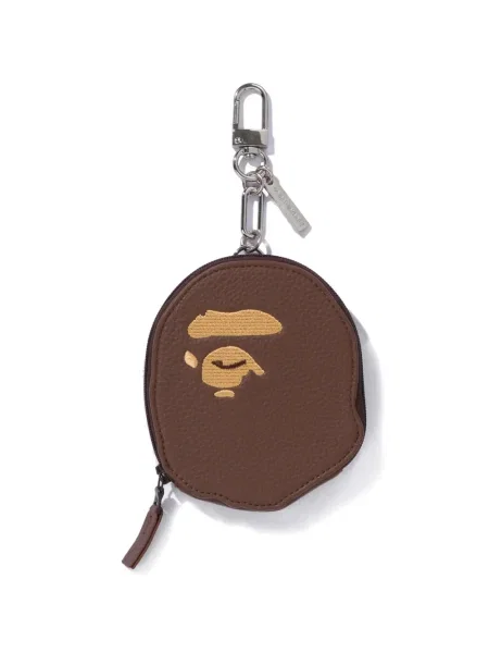 Portofel A Bathing Ape® cu broderie maro