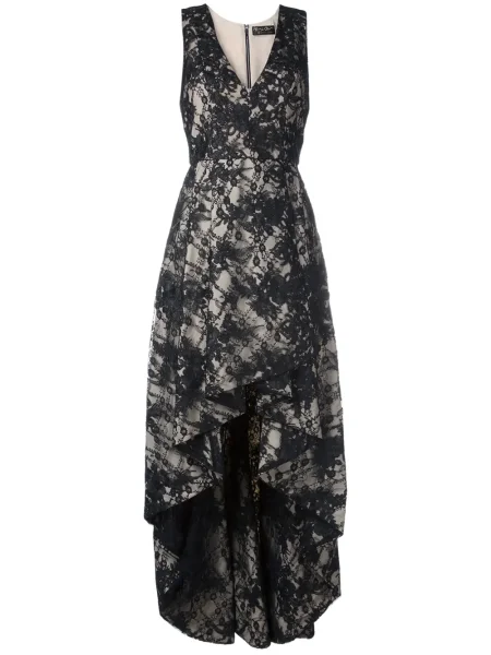 Rochie Alice + Olivia cu decolteu în V de costum negru
