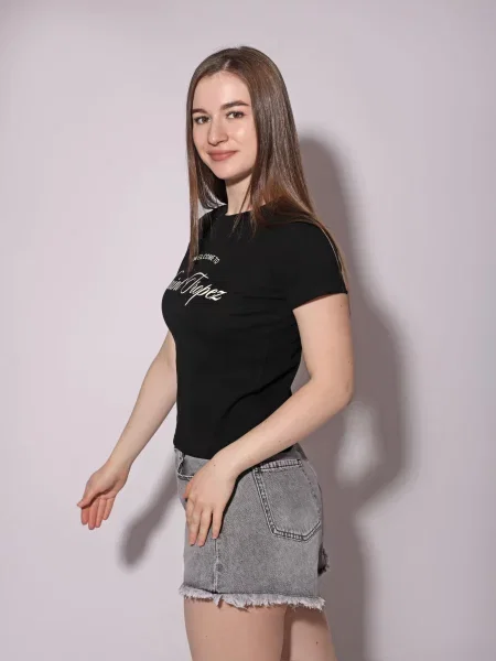 Футболка Lumo черная