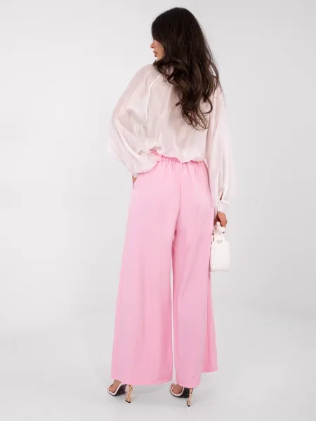 Pantaloni Rue Paris alb