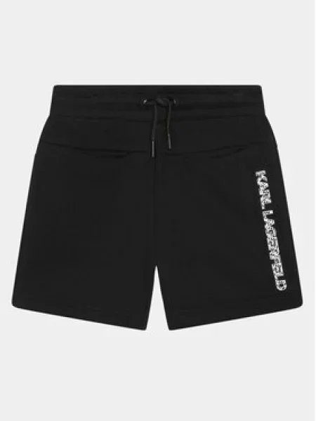 Karl Lagerfeld Kids Sportske kratke hlače D crna
