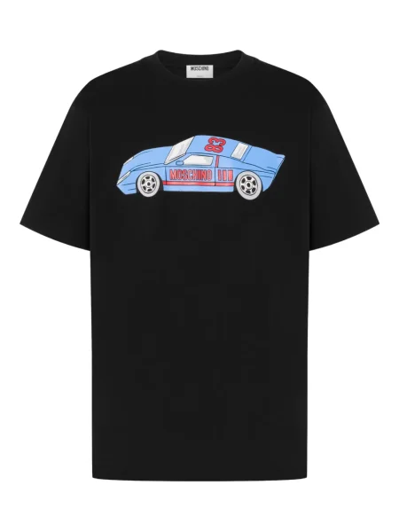 Tricou Moschino cu imagine negru