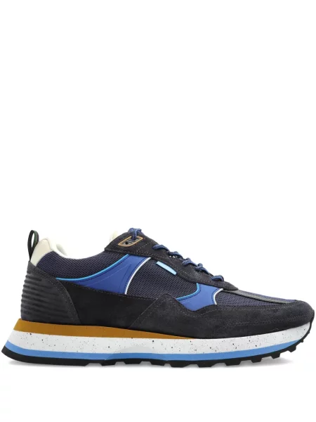 Sneakerși Ps Paul Smith din piele de căprioară albastru