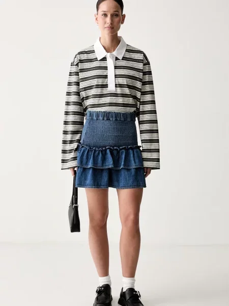 Tommy Jeans Fustă denim albastru