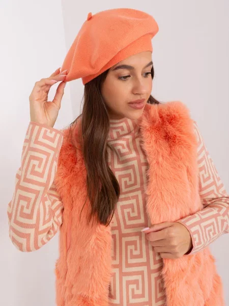 Șapcă Wool Fashion Italia portocaliu