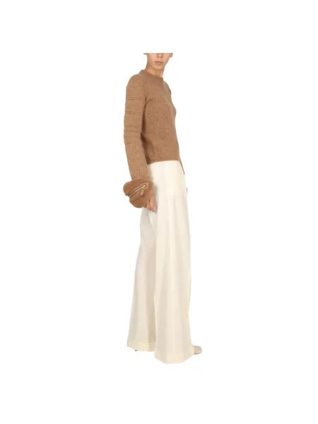 Moherowy sweter Max Mara beżowy