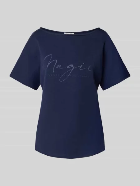 Bluza z rękawem Christian Berg Woman granatowa