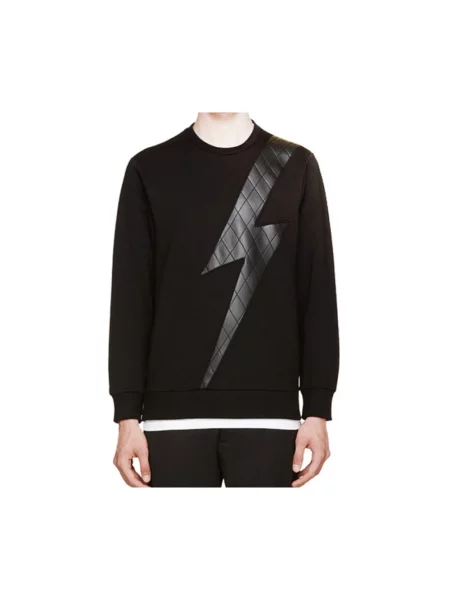 Bluza Neil Barrett z lyocellu czarna
