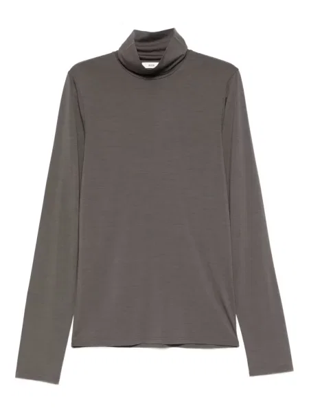 Sweter Rier wełniany szary