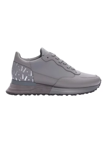Sneakersy Mallet London skórzane szare