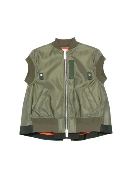 Kamizelka Sacai zielona