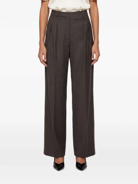 Pantaloni Loulou De Saison maro