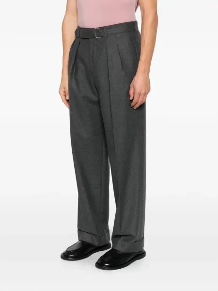 Cu centură pantaloni Officine Générale gri