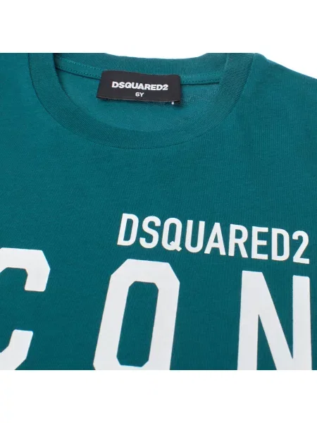 Tričko Dsquared zelená