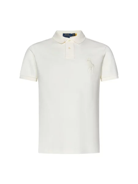 Koszulka Ralph Lauren beżowa