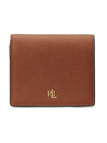 Lauren Ralph Lauren peňaženka dámska kožená hnedá