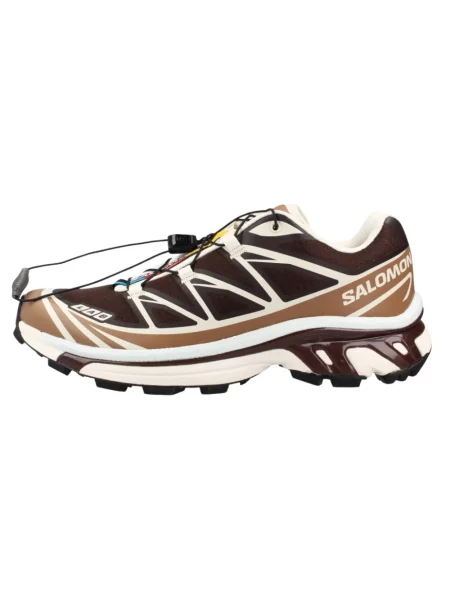 Sneakersy Salomon brązowe