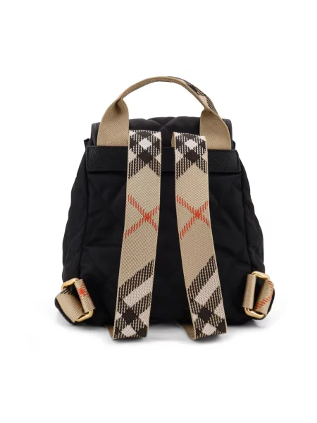Plecak Burberry pleciony czarny