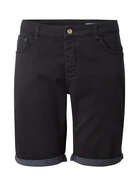 GABBA Kavbojke Jason SANZA denim črn