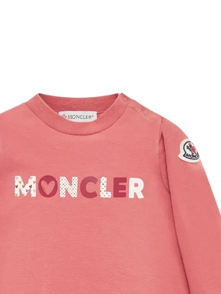 Koszula dziecięca Moncler Enfant różowa