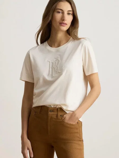 LAUREN RALPH LAUREN Tricou Azariel bej