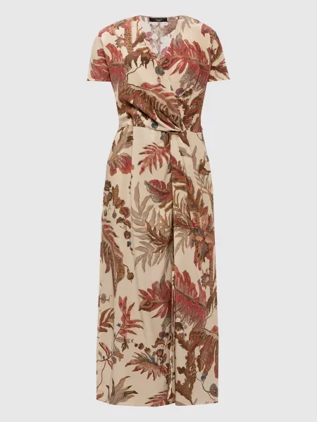 Сукня AQUILA із шовку Max Mara Weekend бежева