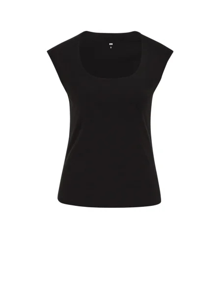 Top We Fashion negru