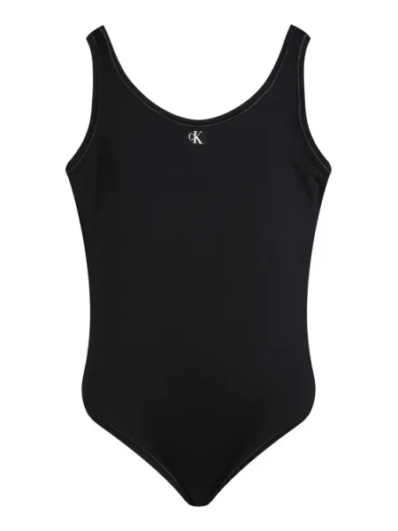 Calvin Klein Swimwear Бански костюм черен