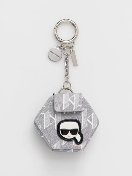 Přívěsek Karl Lagerfeld šedá