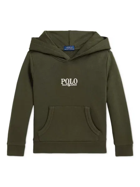 Bluza z kapturem dziecięca Polo Ralph Lauren zielona