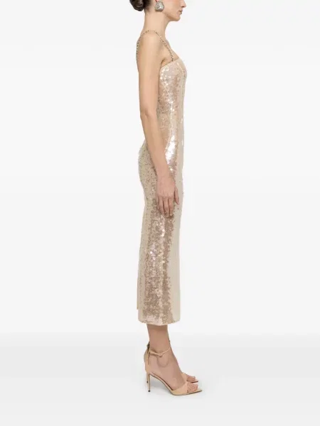 Rochie midi Nissa cu spatele deschis
